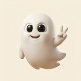 ExamGhost Peace Mascot